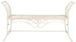 Adina Wrought Iron 51.25 Inch W Outdoor Garden Bench