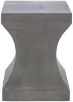 Curby Concrete Accent Stool